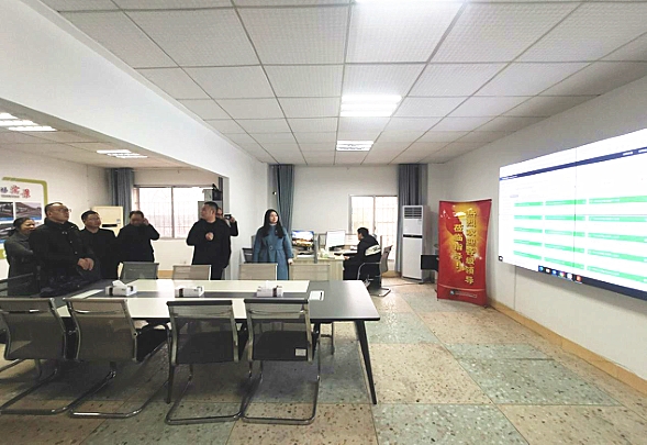 隆回縣政府考察團與交發集團交流研討新能源充電項目